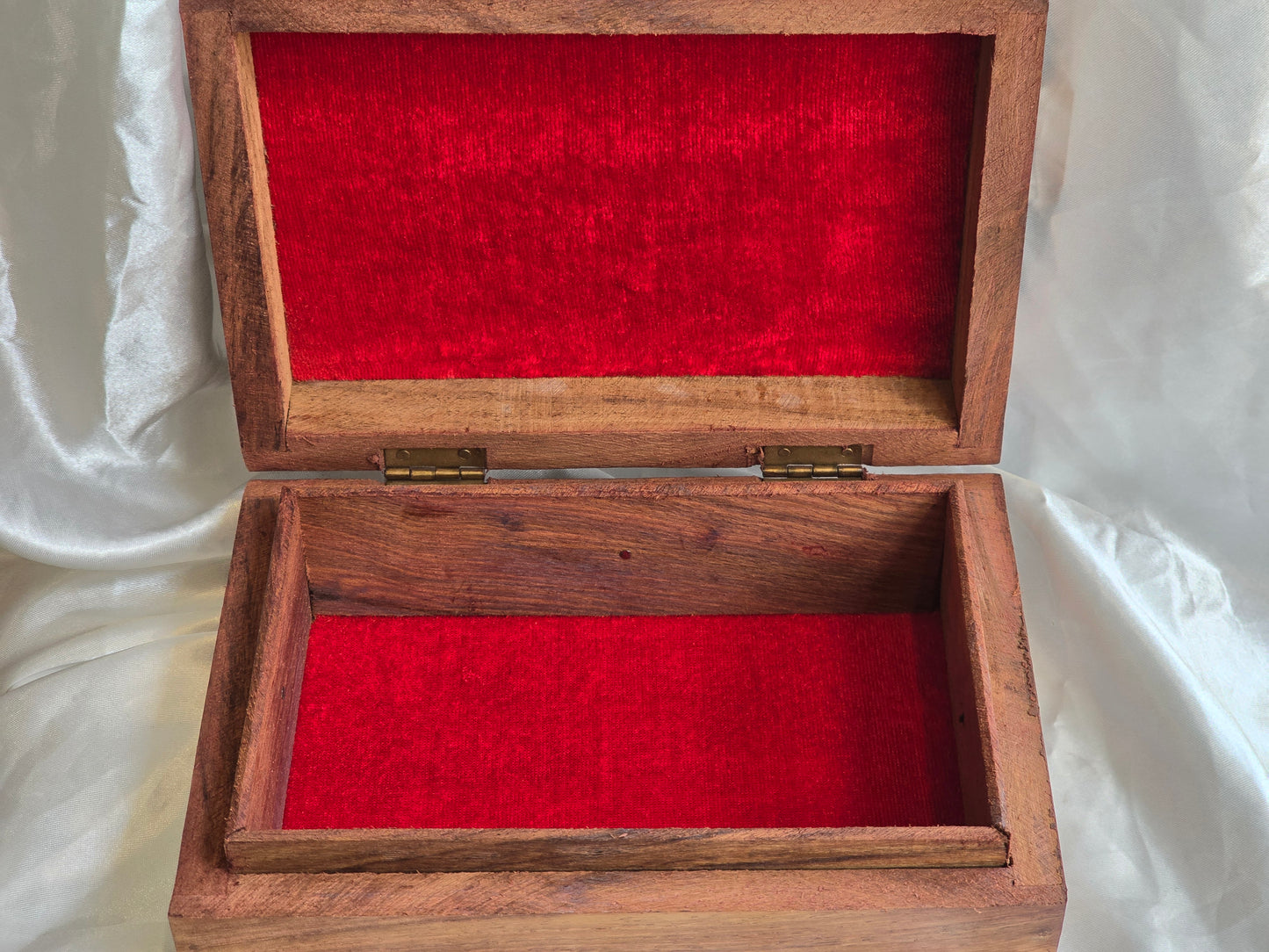 Boîte pentacle en bois