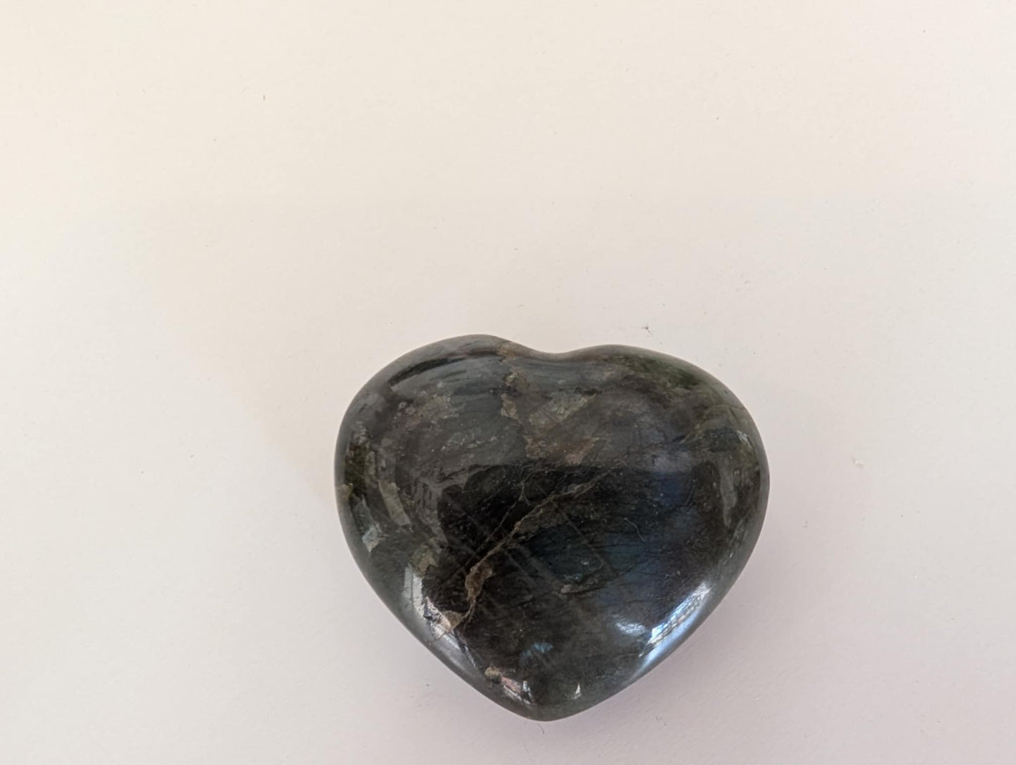 Galet de cœur Labradorite