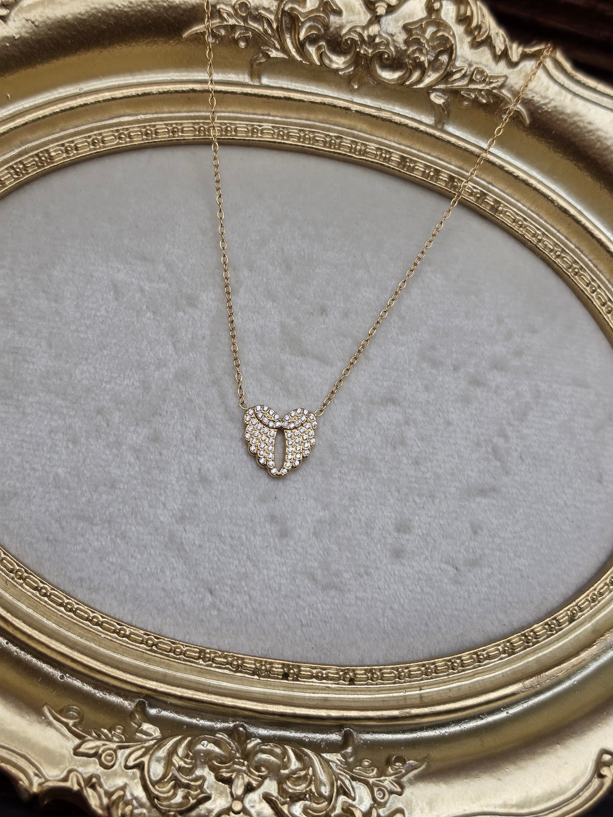 ✨ Collier Éternelle – Ailes d'Ange