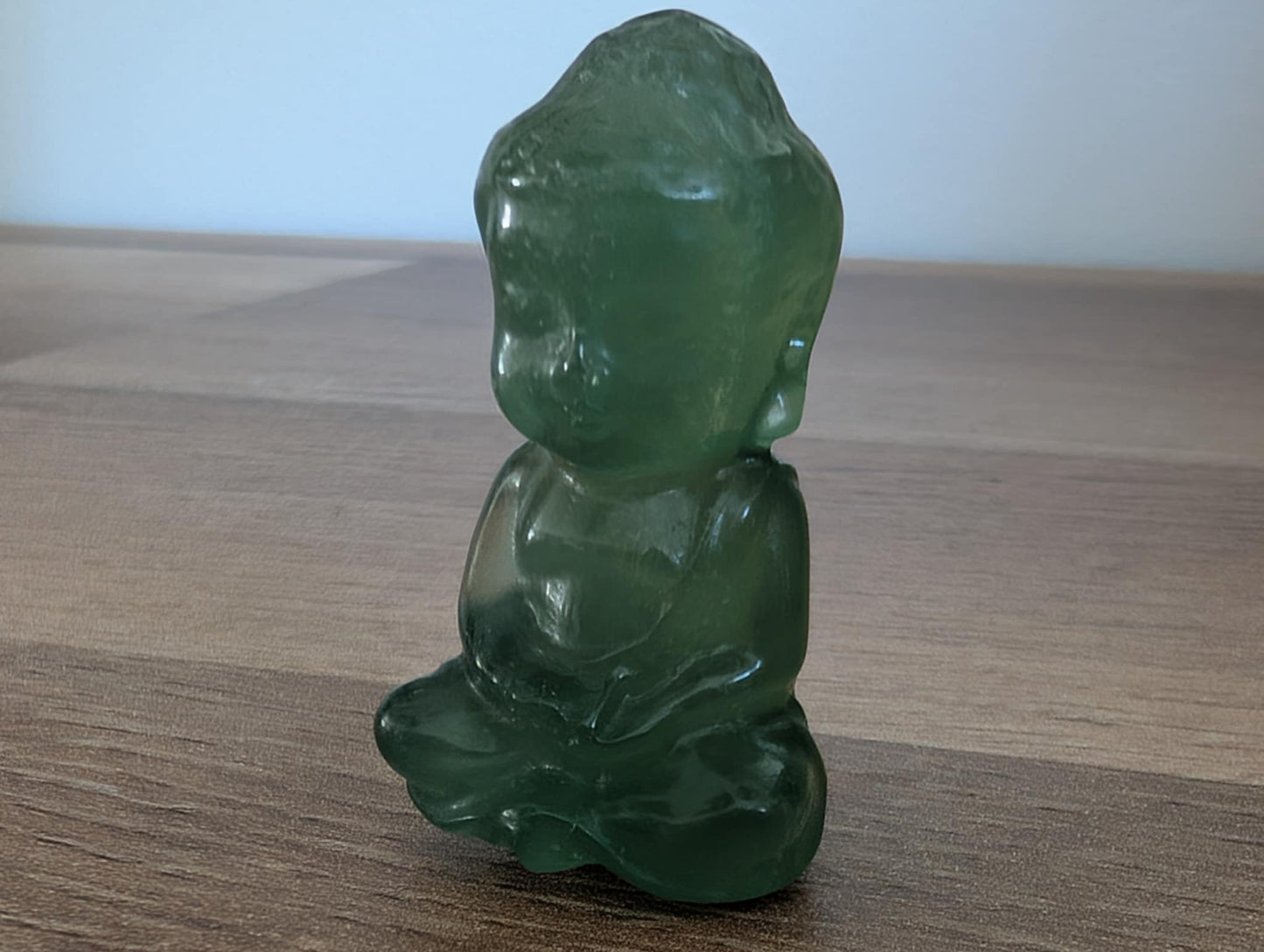 Bouddha Indien en fluorine multicolore