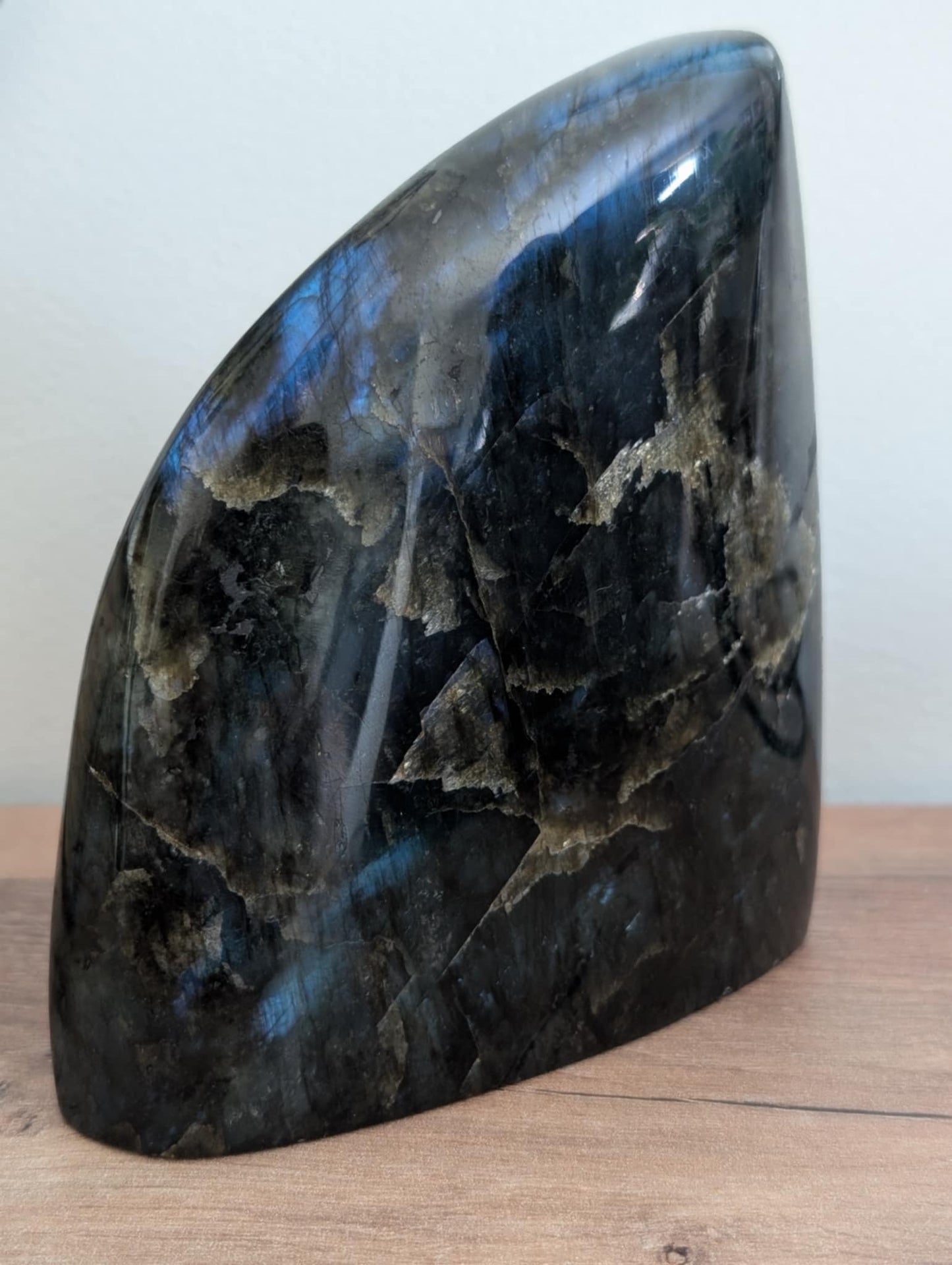 Labradorite bleue Polie