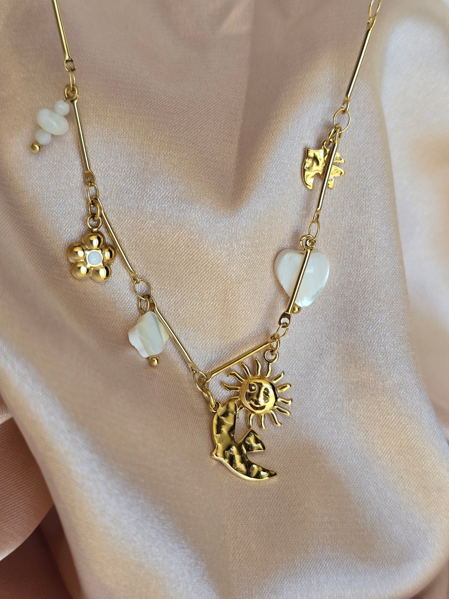 Collier minimaliste breloque