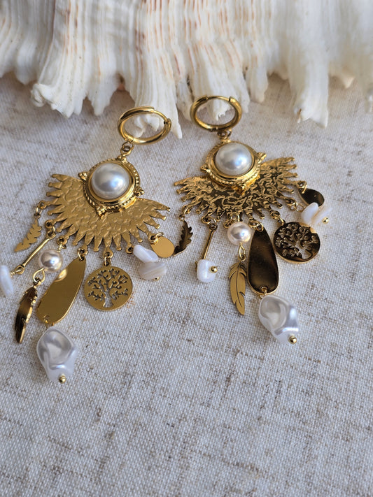 Boucles d'oreilles soléa