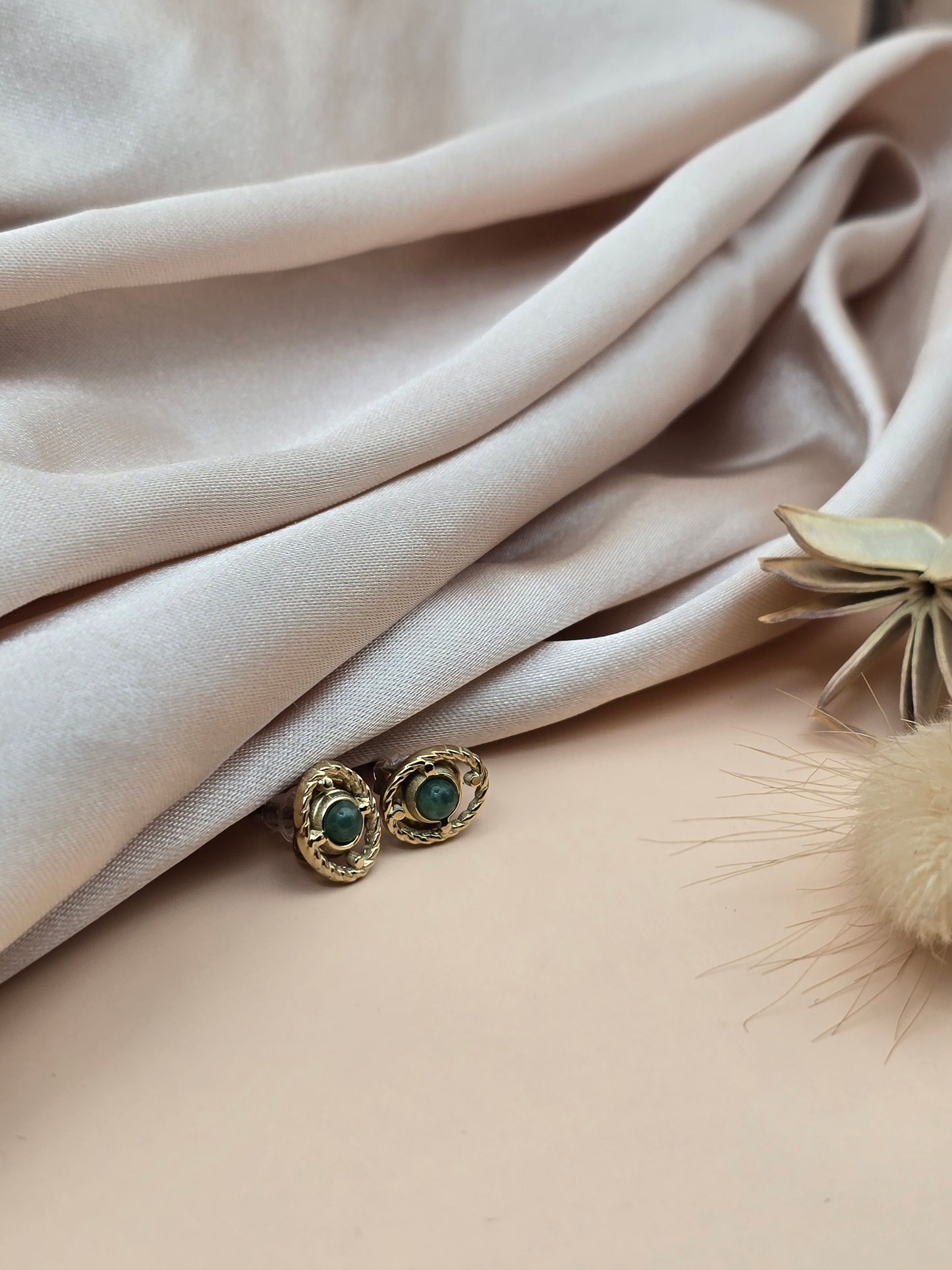 Boucles d'oreilles selena ( divers pierres )