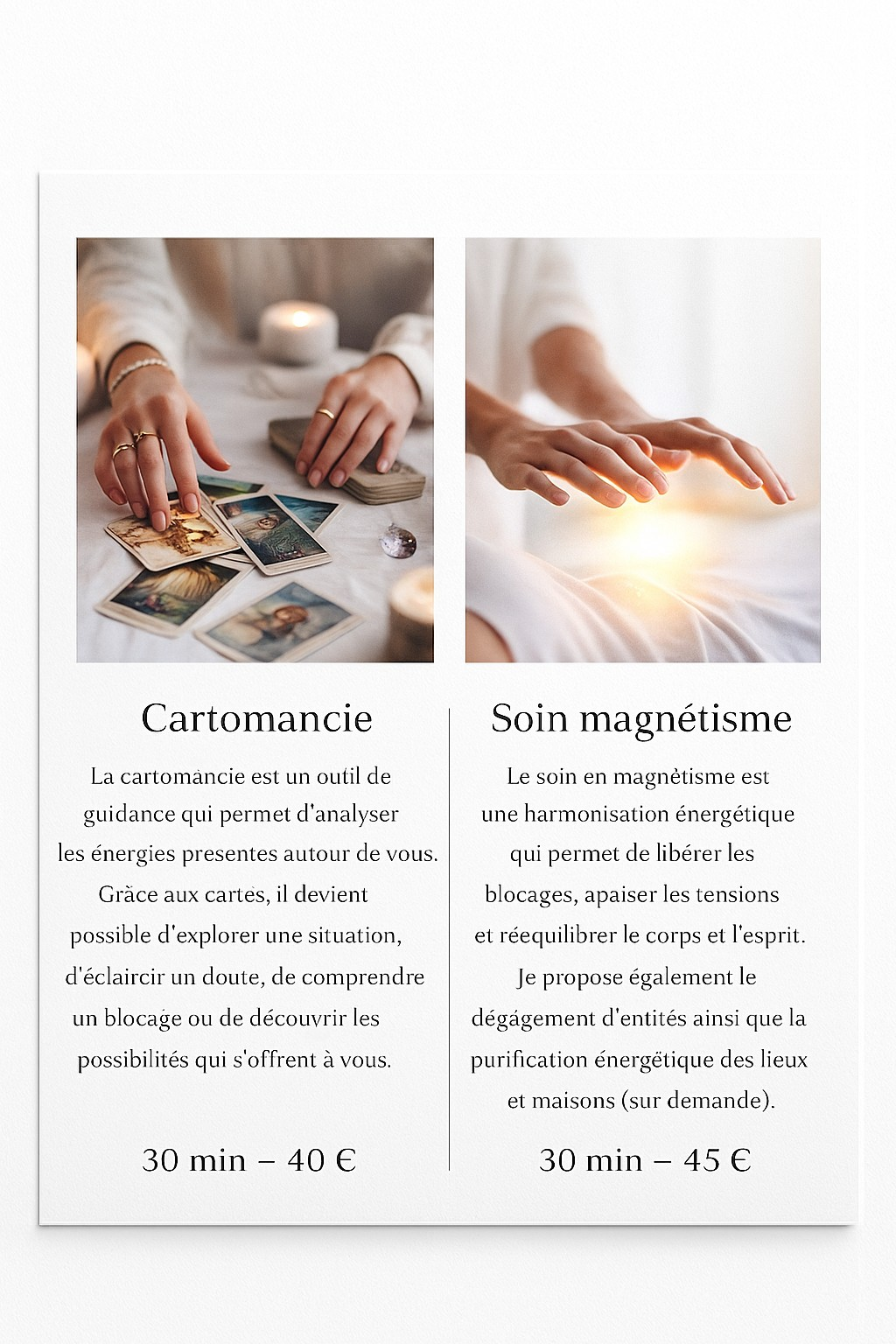 Réservez votre Rendez vous !