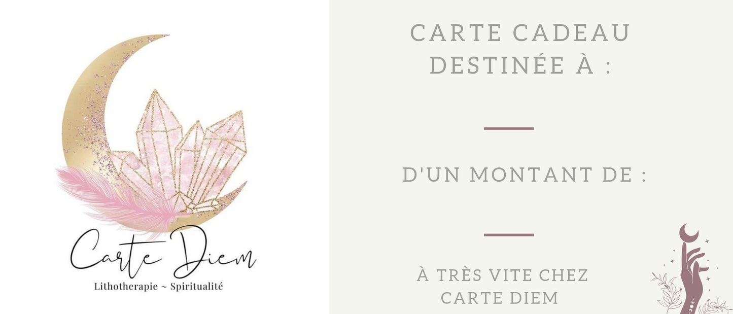 Cartes cadeaux Carte Diem