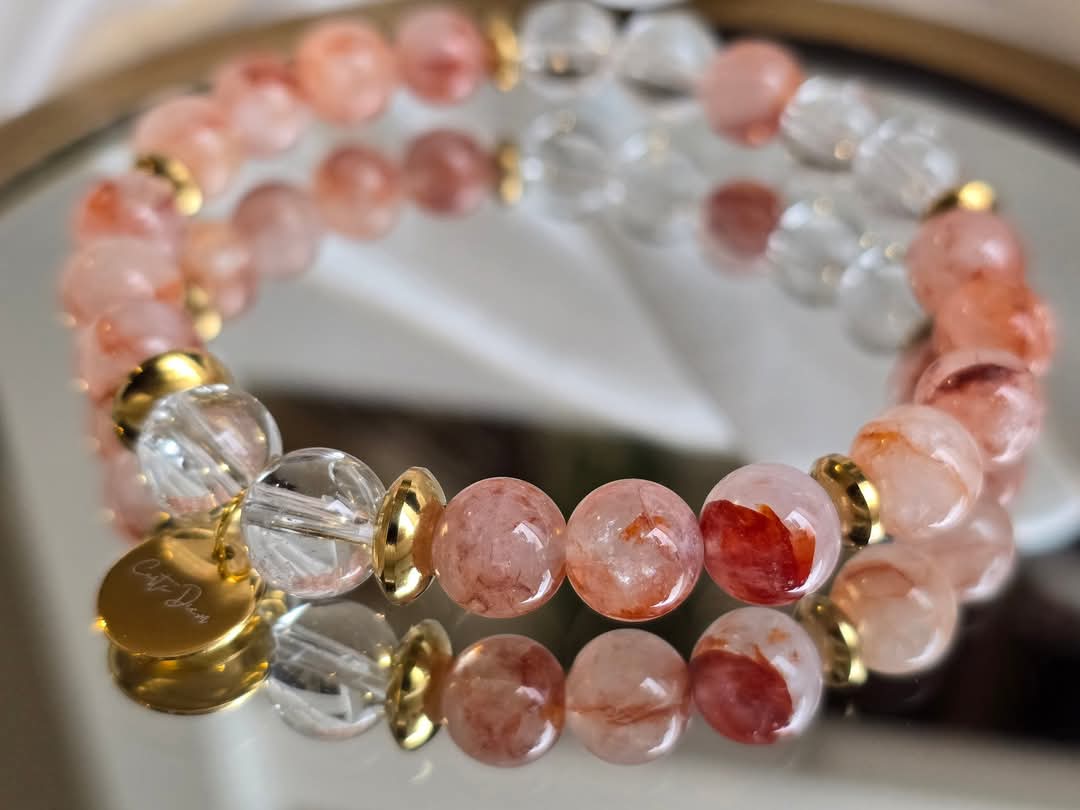 Quartz de feu ( hématoïde )