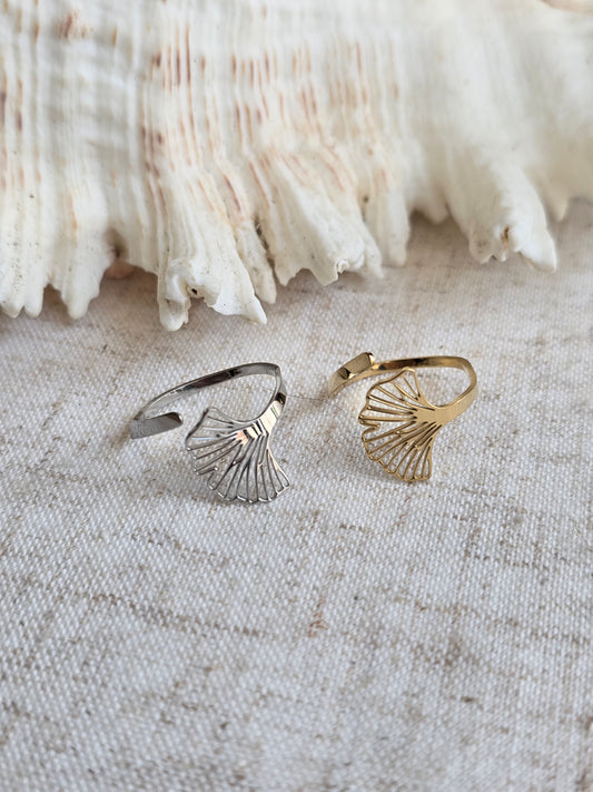 Bague "Ginkgo"