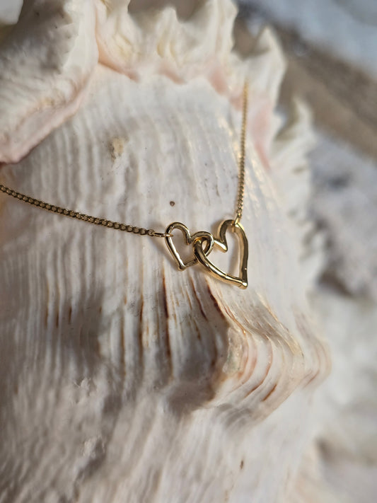 Bracelet Cœur Doré Minimaliste