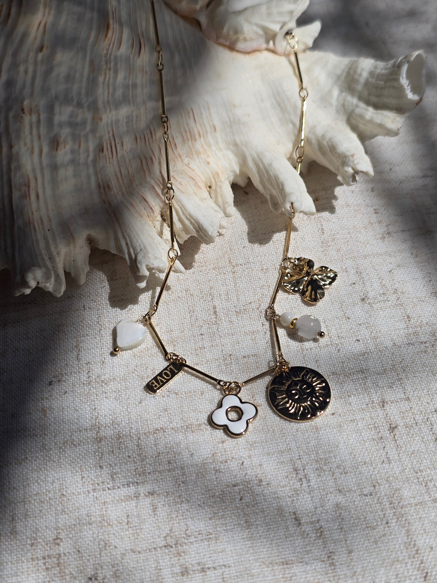 Collier Fleur de soleil