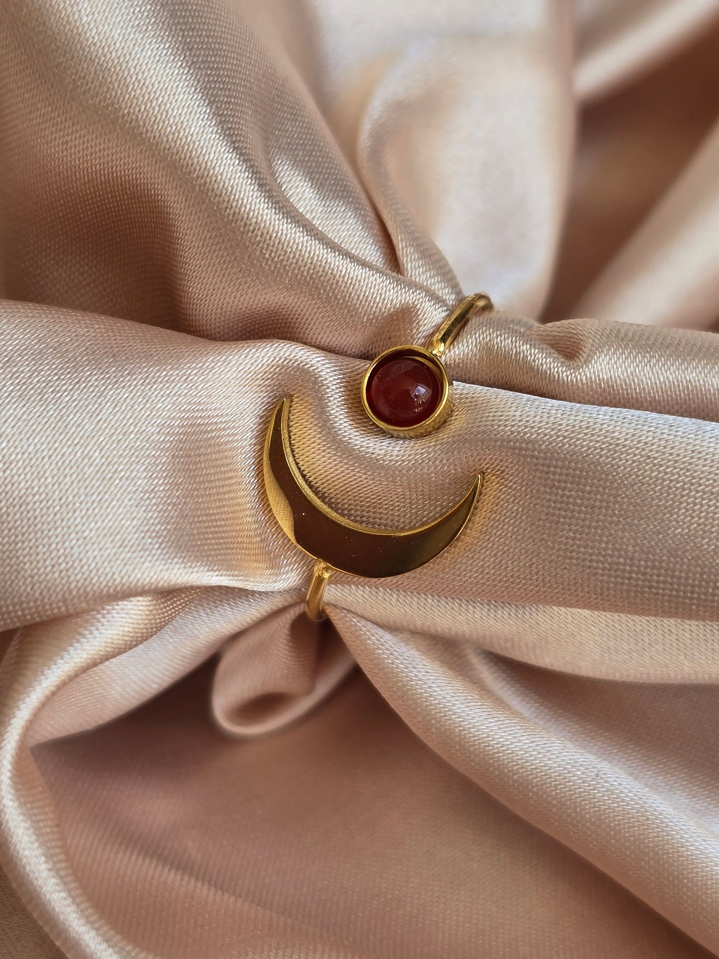 Bague lune đ