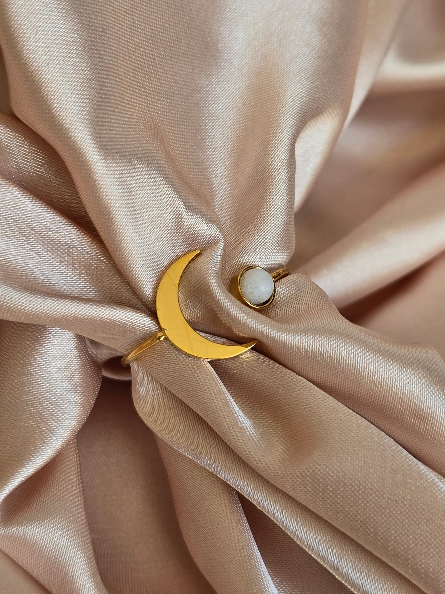 Bague lune đ