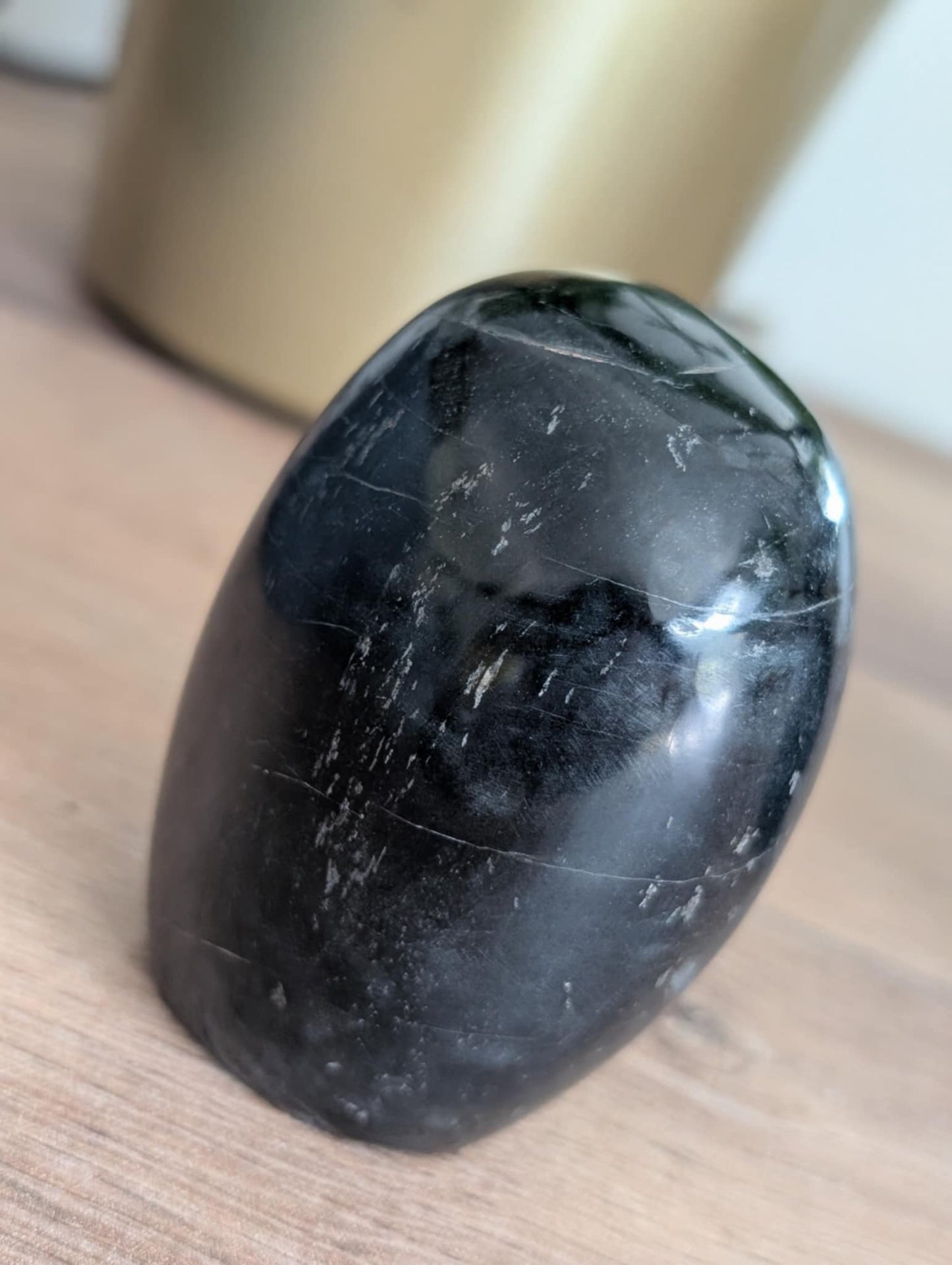 Tourmaline polie