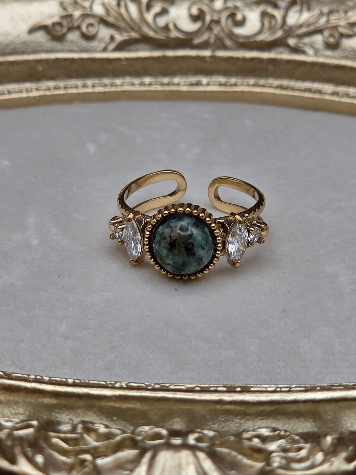 Bague Elora ✨️ Turquoise Africaine
