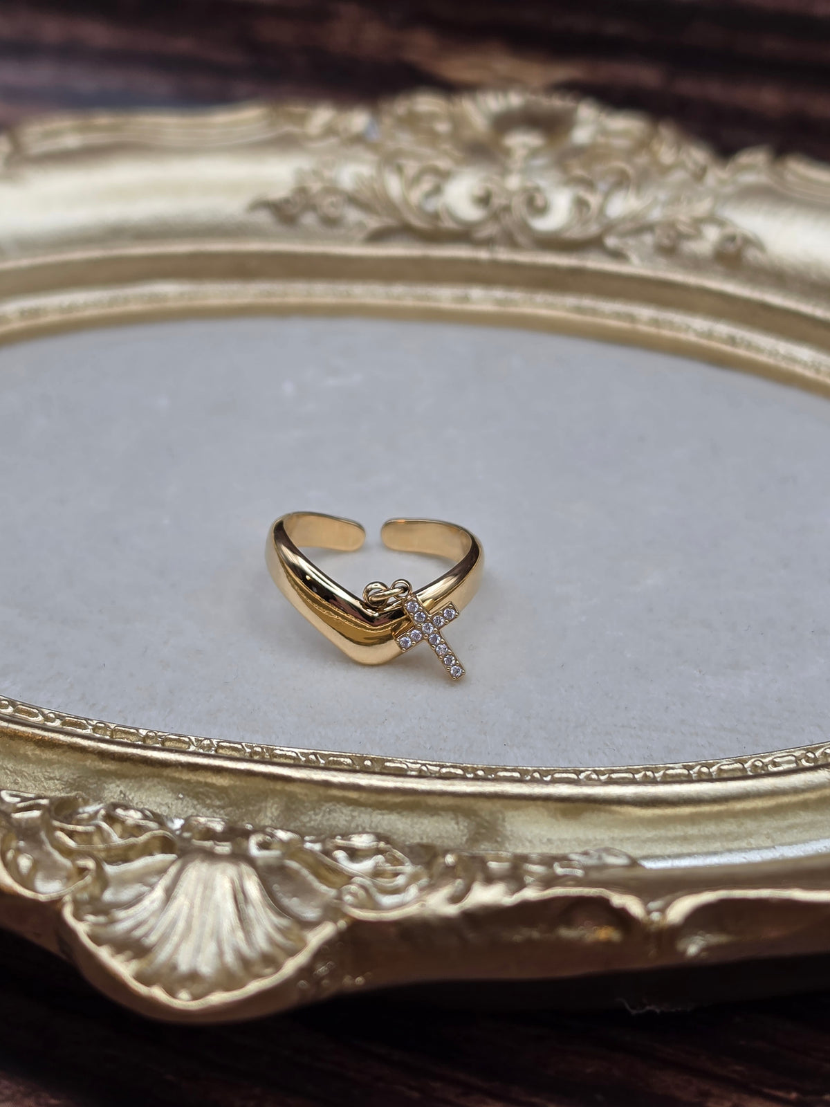 Bague Gloria Croix ✨️
