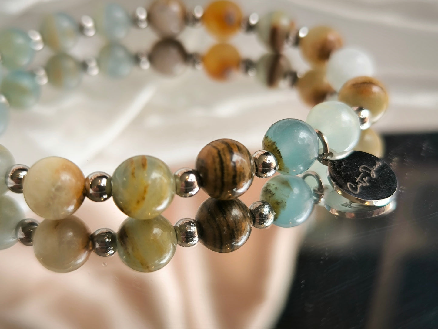 Bracelet Calcite bleue AA