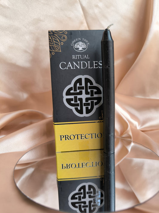 Bougies Rituel Protection - 10 pièces