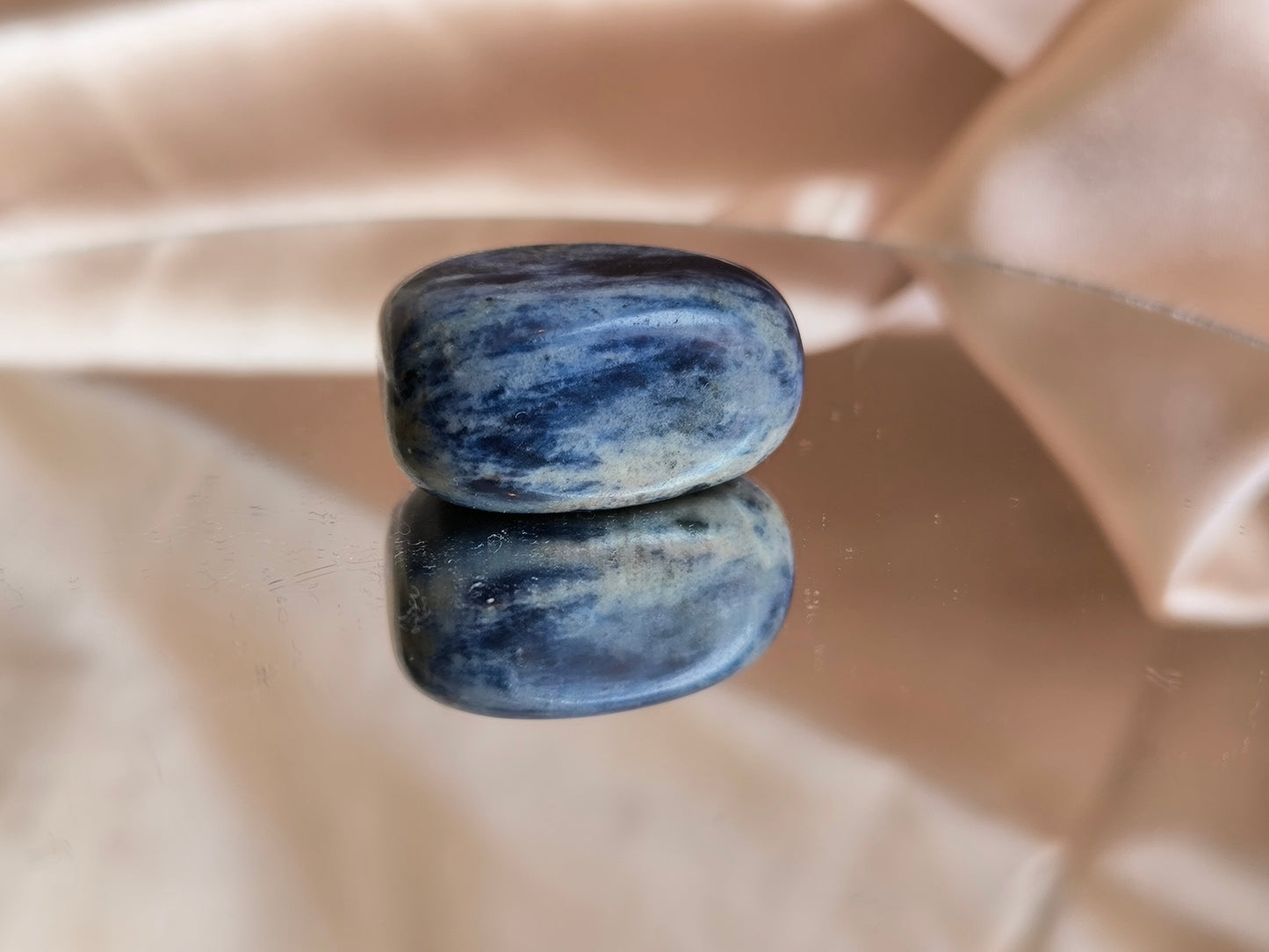 Aventurine Bleue 'AB' roulées