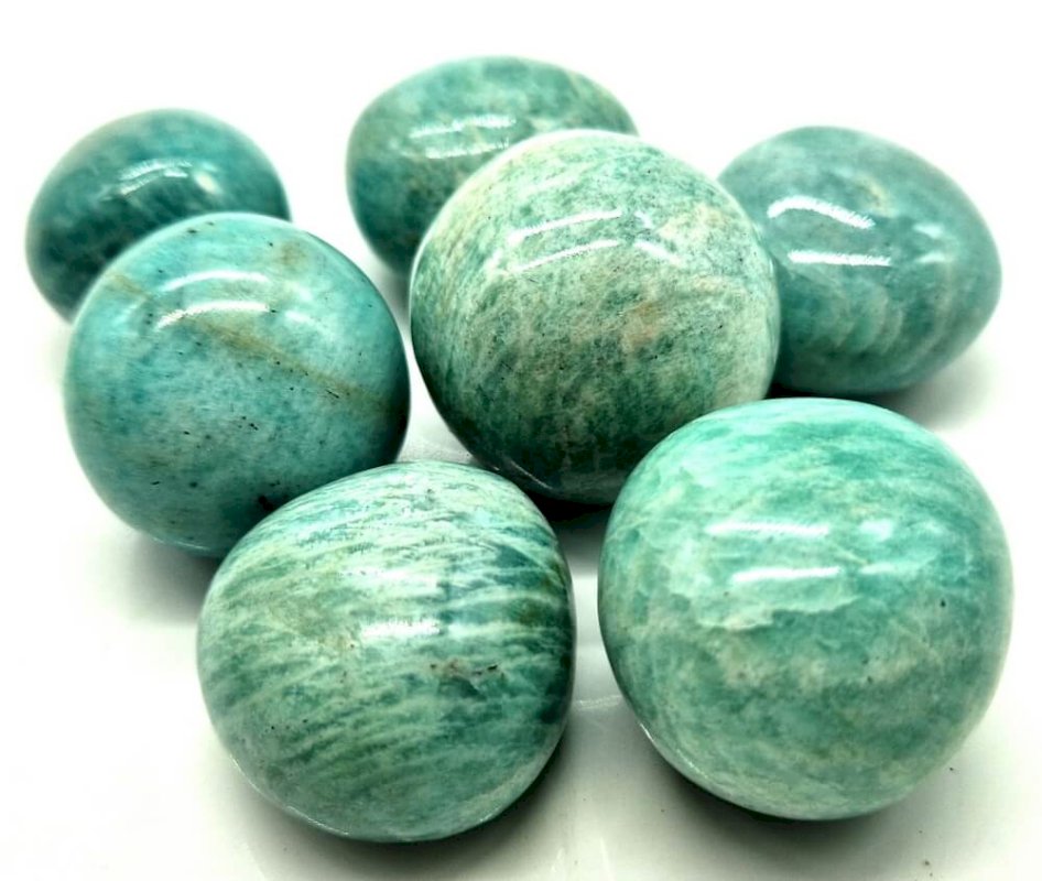 Amazonite 'A' roulées