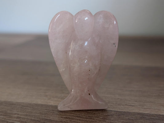 Ange en Quartz rose