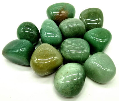 Aventurine Verte 'A' roulées