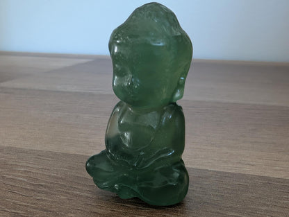 Bouddha Indien en fluorine multicolore