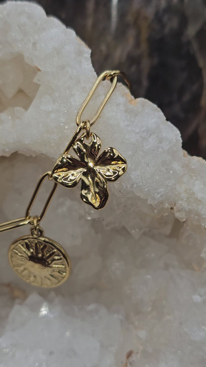 Bracelet charms lune
