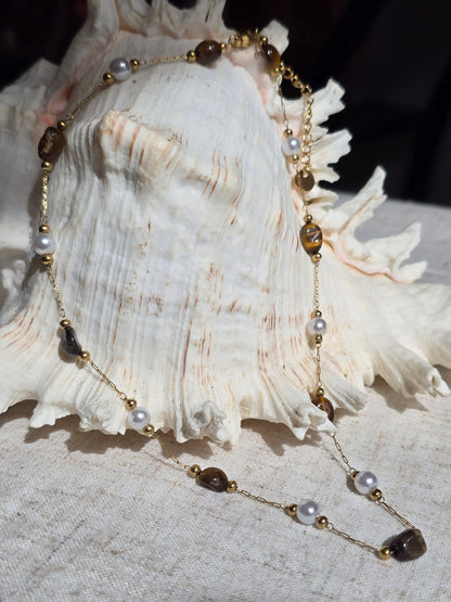 Collier oeil du tigre