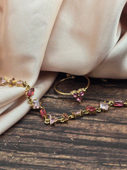 Bracelet Éclat – Rose, Vert ou Bleu