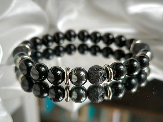 Bracelet homme personnalisé ( veuillez indiquer votre prénom et vos besoins dans la case prénom )