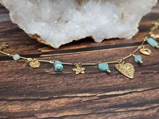 Bracelet penelope amazonite