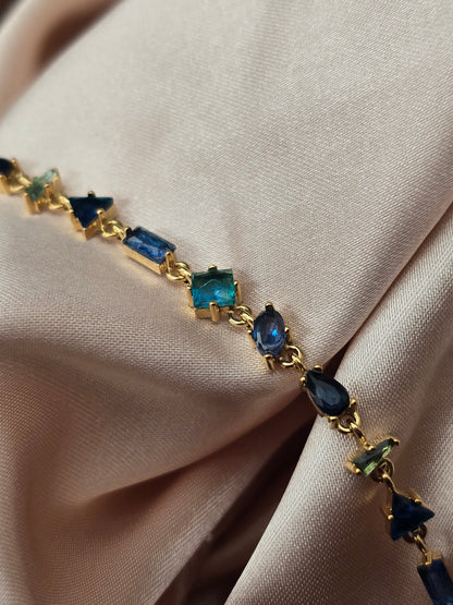 Bracelet Éclat – Rose, Vert ou Bleu
