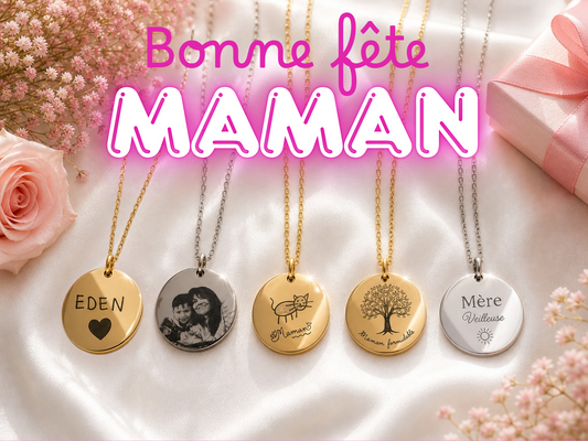 Gravure sur collier