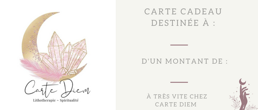 Carte-cadeau Carte Diem