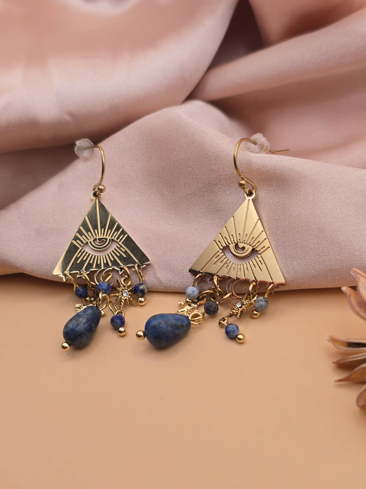 Boucles d'oreille oeil de nazar