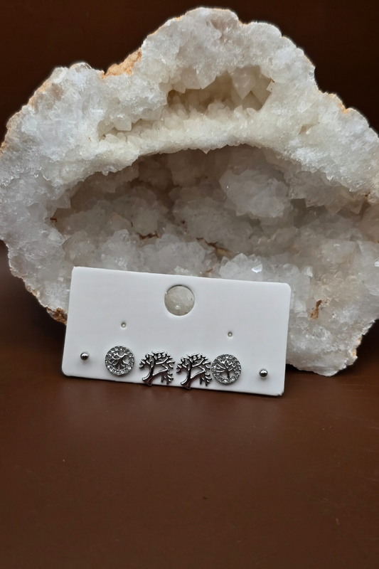 Puces d'oreilles arbre de vie