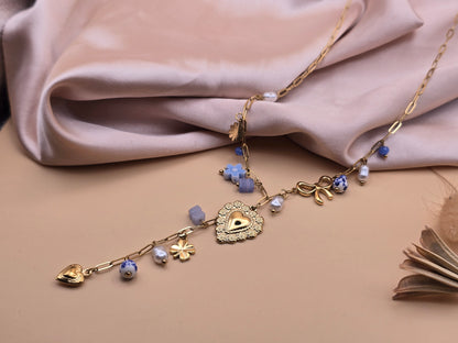 Cœur Sacré – Collier talisman & douceur