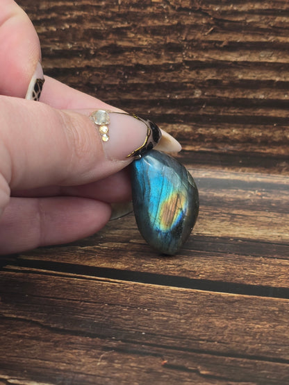 Pendentif labradorite sur chaine