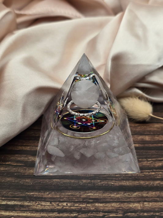 Orgonite – Quartz Rose & Métatron