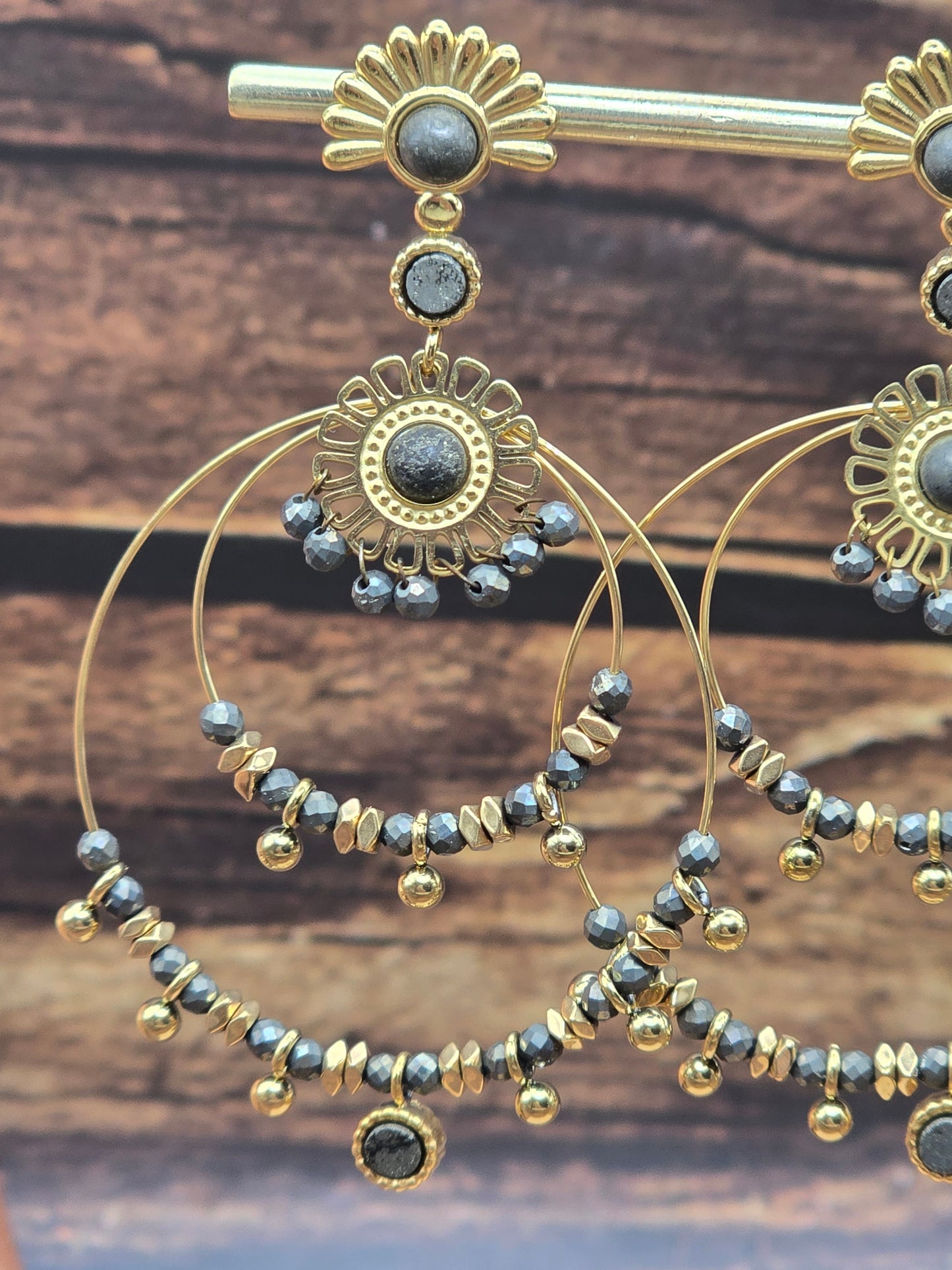 Boucles d’oreilles " Soléa "