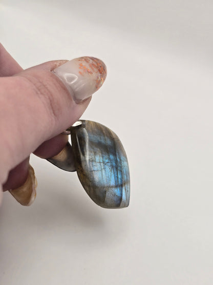 Pendentif labradorite sur chaine