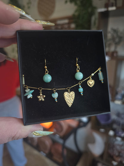 Bracelet penelope amazonite