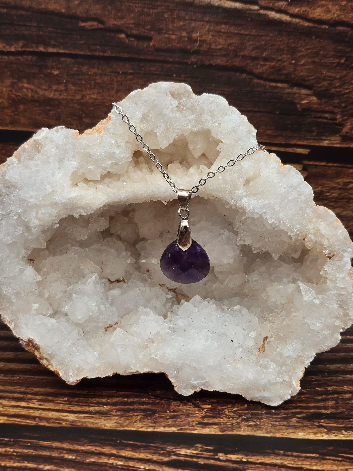 🎁 Collier facetté (100% off)