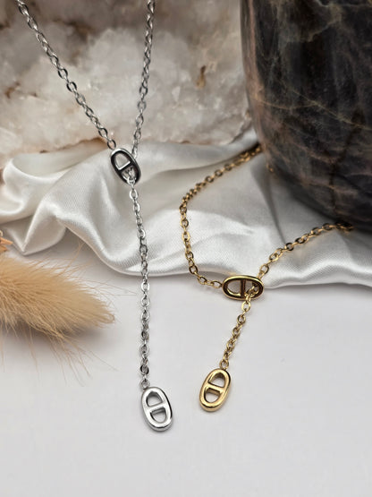 Collier “Élégance Minimaliste” – Doré ou Argenté