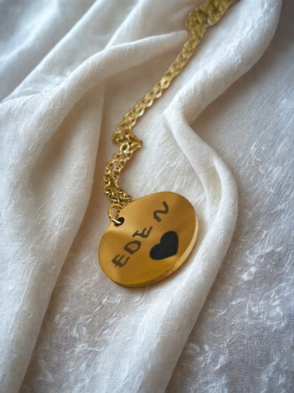 Collier Dessin ou écriture manuscrite