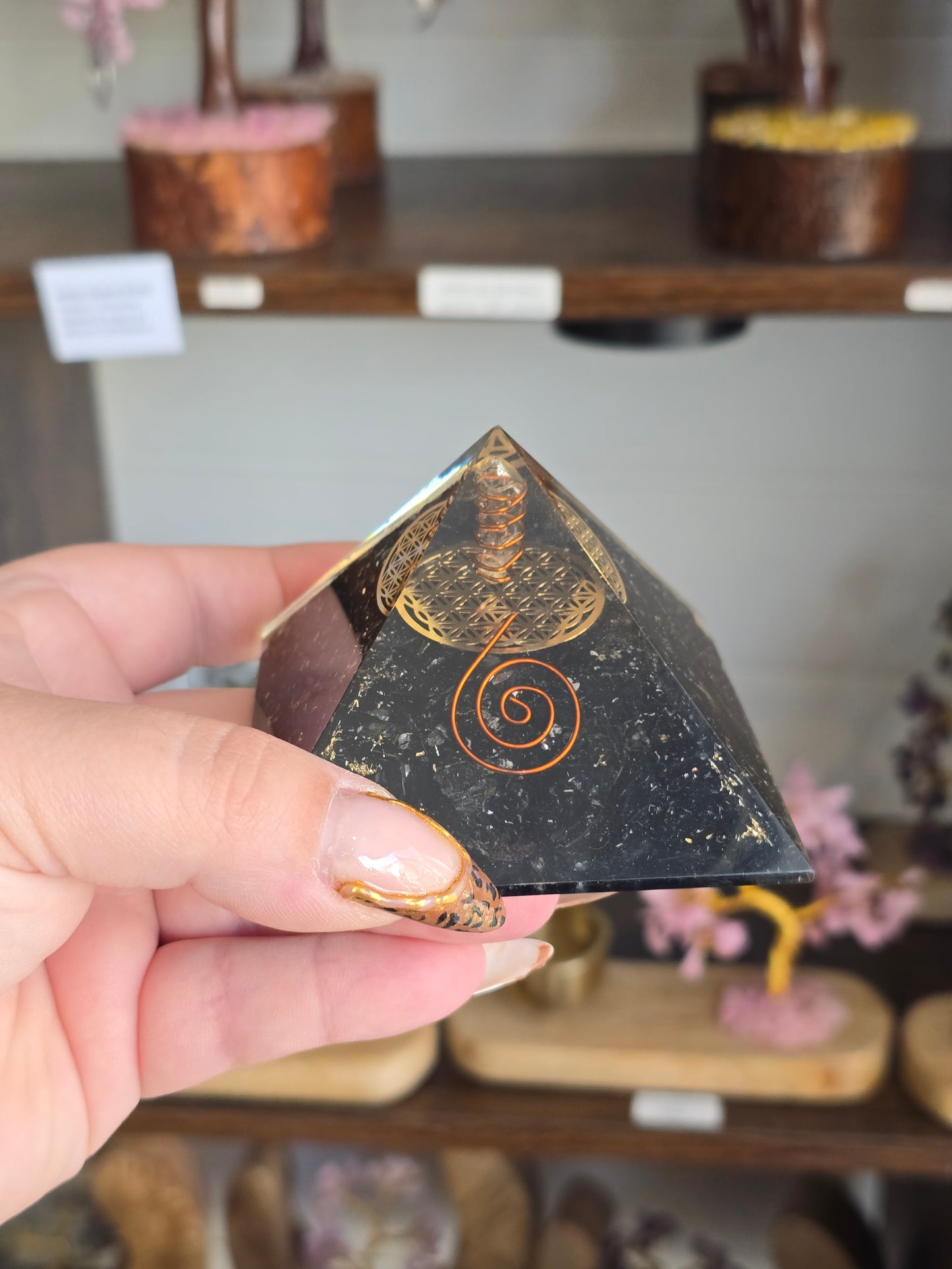 Orgonite – Tourmaline noire - Protection contre les Energies Négatives
