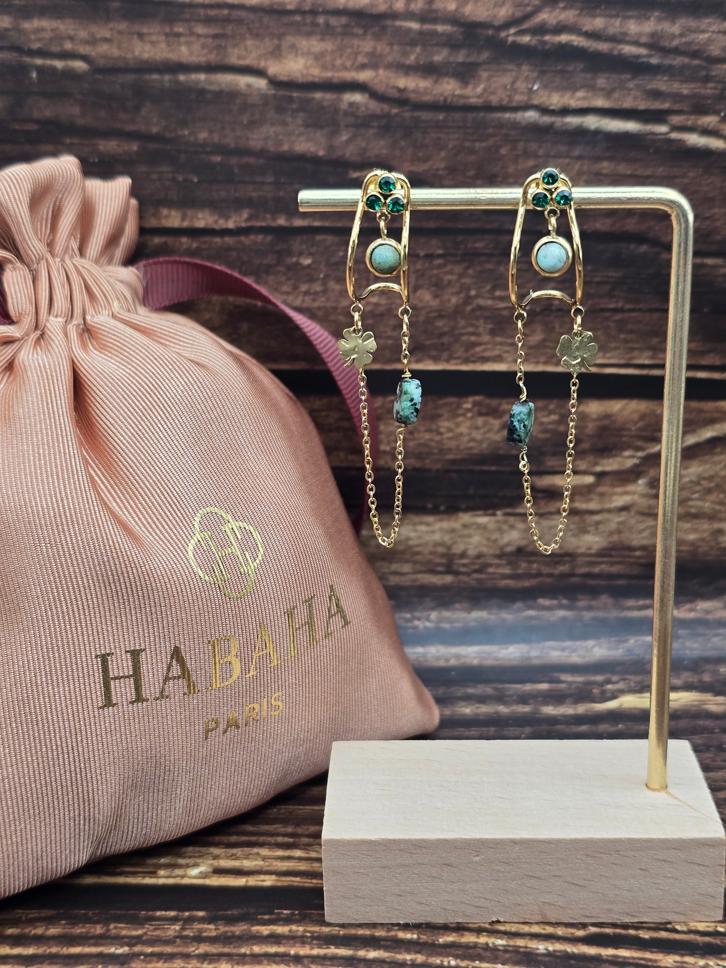 Boucles d’oreilles " Alizée "