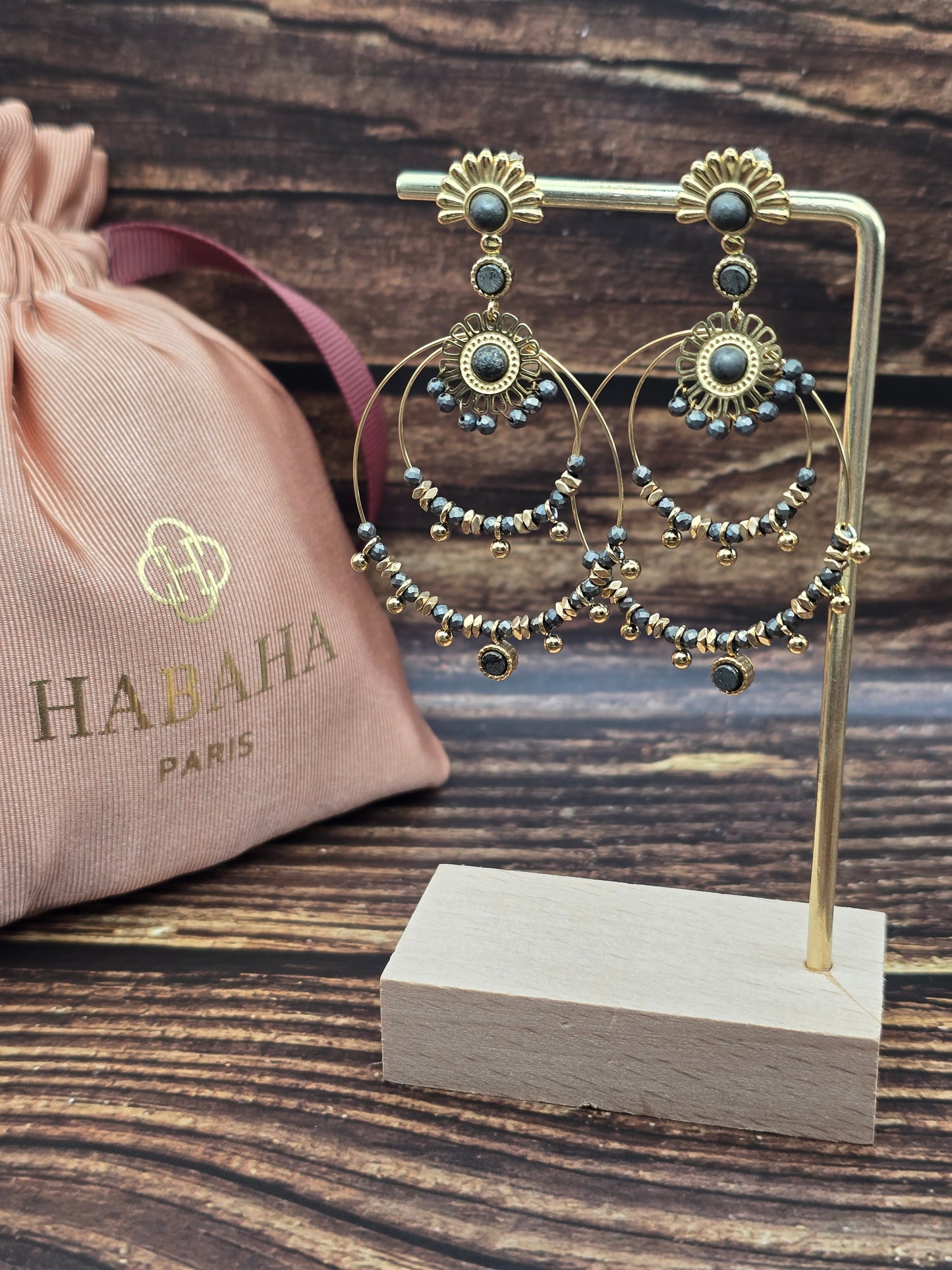Boucles d’oreilles " Soléa "