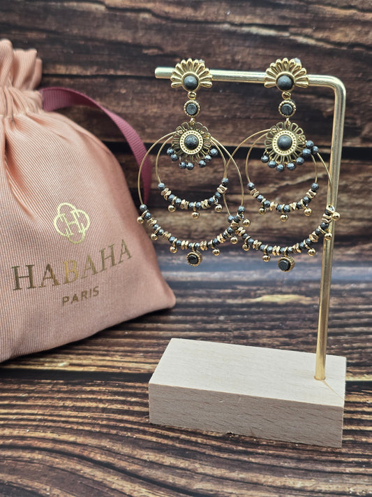 Boucles d’oreilles " Soléa "