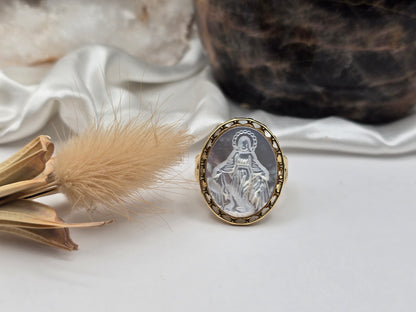 Bague Vierge marie